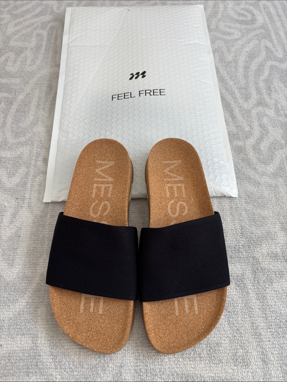 Message Mullen Slide Sandals- size 37